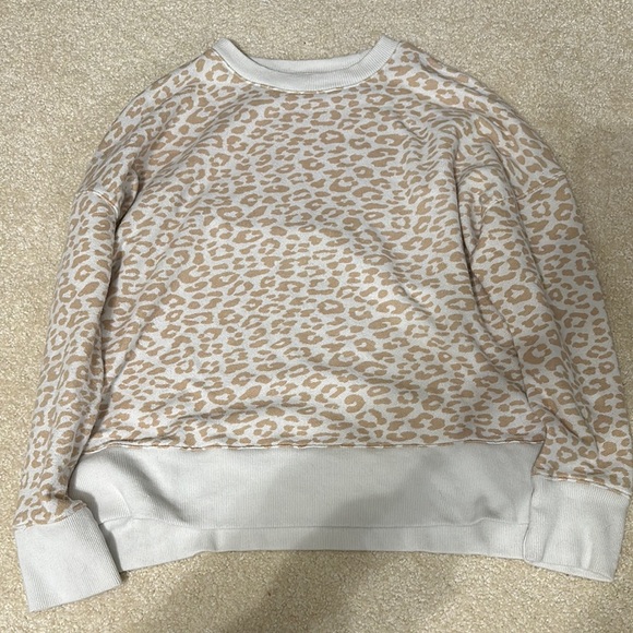 Leopard Print Sweatshirt - Picture 1 of 1